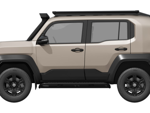 トヨタ ランドクルーザー FJ オフロード パッケージ 2027 3Dモデル