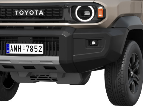 トヨタ ランドクルーザー FJ オフロード パッケージ 2027 3Dモデル