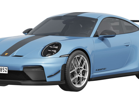 Porsche 911 GT3 Kit Manthey 2026 Modèle 3D