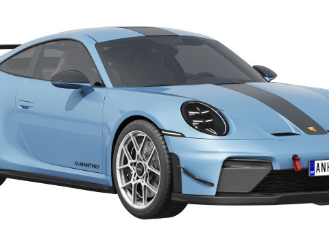 ポルシェ 911 GT3 マンタイ キット 2026 3Dモデル