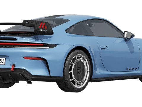 ポルシェ 911 GT3 マンタイ キット 2026 3Dモデル