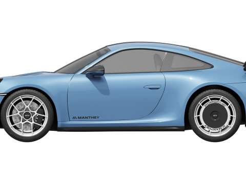 ポルシェ 911 GT3 マンタイ キット 2026 3Dモデル