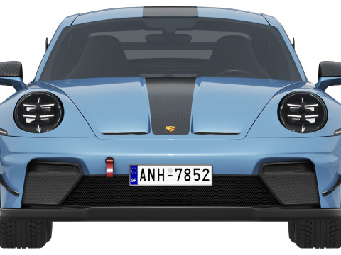 ポルシェ 911 GT3 マンタイ キット 2026 3Dモデル