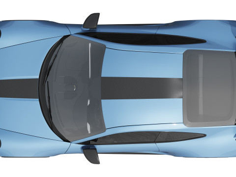 ポルシェ 911 GT3 マンタイ キット 2026 3Dモデル