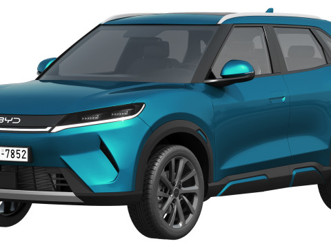 比亚迪 Atto 2 DM-i 2025 3D 模型