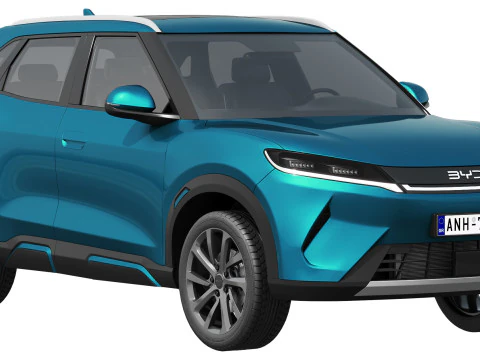 BYD Atto 2 DM-i 2025 3D Model