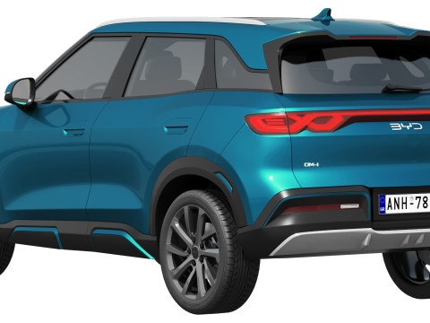 BYD Atto 2 DM-i 2025 Modello 3D