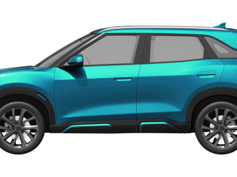 BYD Atto 2 DM-i 2025 3D Model