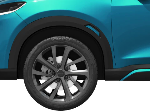BYD Atto 2 DM-i 2025 3D Model