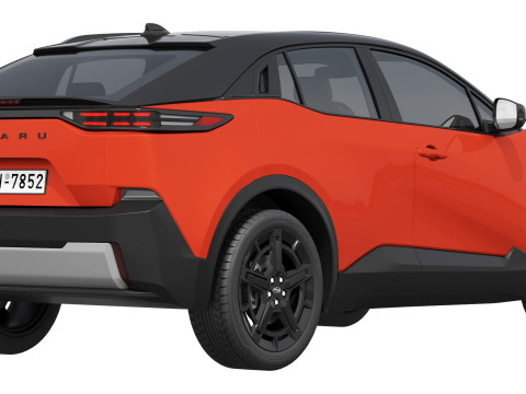 Subaru Uncharted 2026 3D Model