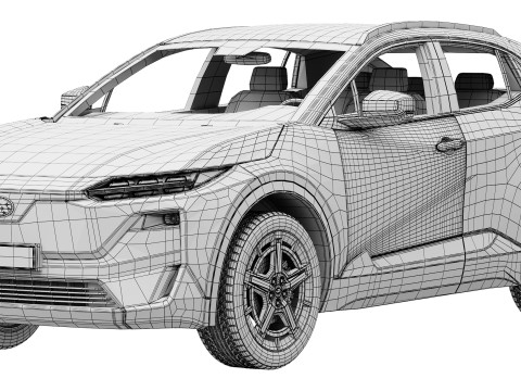 Subaru Uncharted 2026 3D Model