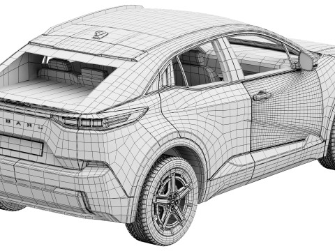 Subaru Uncharted 2026 3D Model