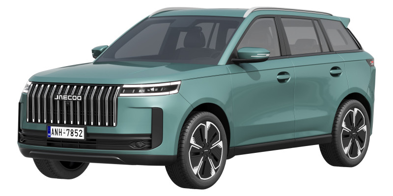 Jaecoo J5 2025 Model 3D .c4d .max .obj .3ds .fbx .stl .blend 