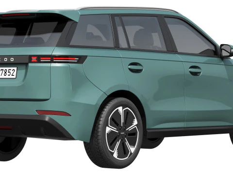 Jaecoo J5 2025 3D Model