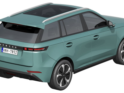 Jaecoo J5 2025 Model 3D