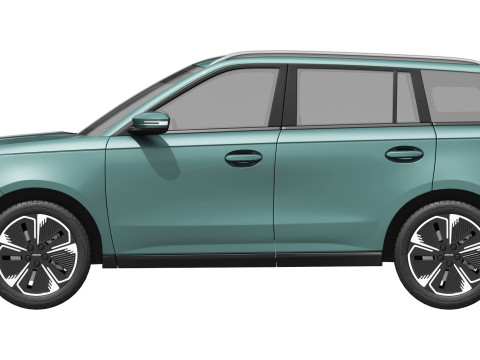 Jaecoo J5 2025 Model 3D