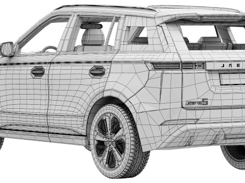 Jaecoo J5 2025 Model 3D