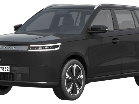 Jaecoo E5 БЕВ 2025 3D Модель