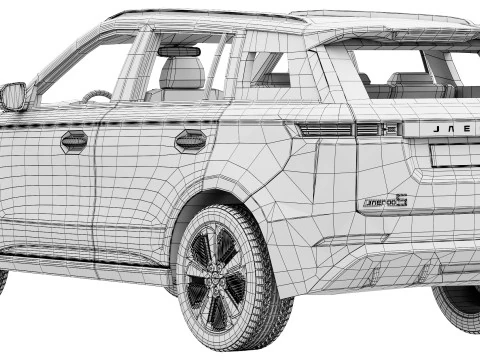 Jaecoo E5 BEV 2025 3D Modell