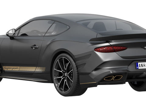 Bentley Continental GT Supersports 2027 3D Model