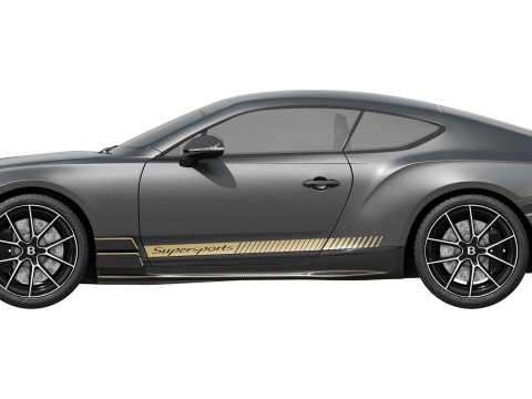 Bentley Continental GT Supersports 2027 3D Model