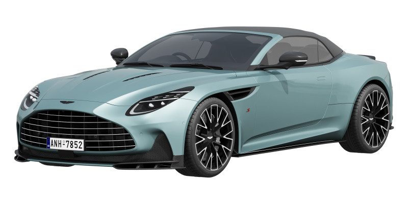 Aston Martin DB12 Volante S 2026 Modèle 3D .c4d .max .obj .3ds .fbx .stl .blend