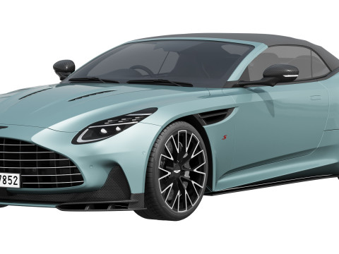 Aston Martin DB12 Volante S 2026 3D Model