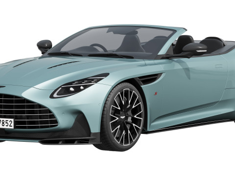 Aston Martin DB12 Volante S 2026 Modèle 3D