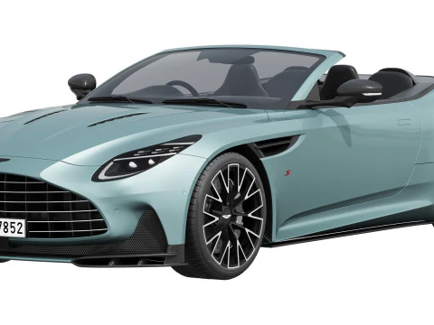 Aston Martin DB12 Volante S2026 Modello 3D