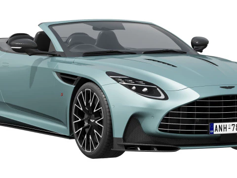 Aston Martin DB12 Volante S2026 Modello 3D
