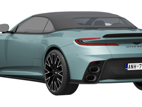 Aston Martin DB12 Volante S 2026 Modèle 3D