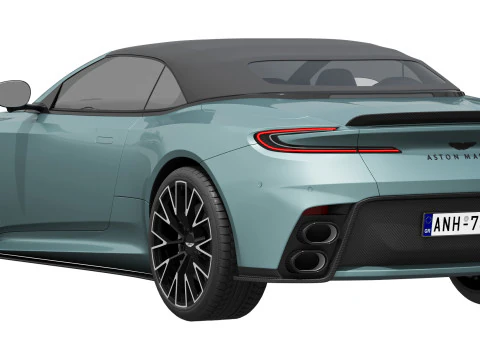 Aston Martin DB12 Volante S2026 Modello 3D
