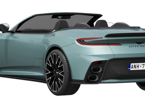 Aston Martin DB12 Volante S2026 Modello 3D