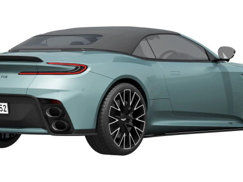 Aston Martin DB12 Volante S2026 Modello 3D