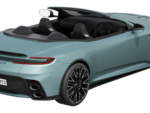 Aston Martin DB12 Volante S2026 Modello 3D