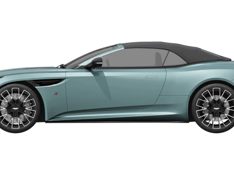 Aston Martin DB12 Volante S2026 Modello 3D