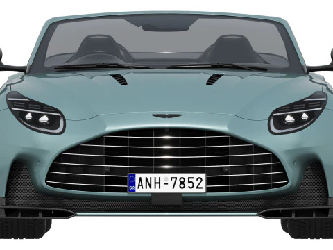 Aston Martin DB12 Volante S2026 Modello 3D