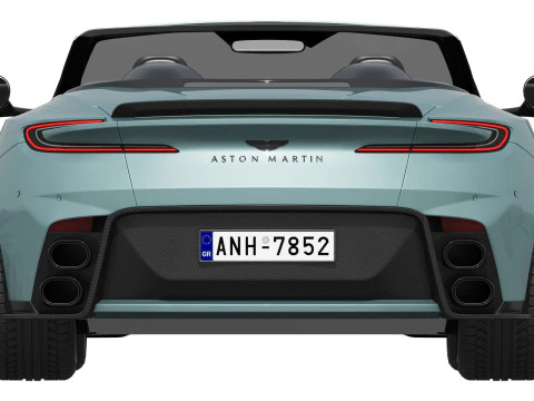 Aston Martin DB12 Volante S2026 Modello 3D