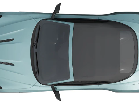 Aston Martin DB12 Volante S2026 Modello 3D