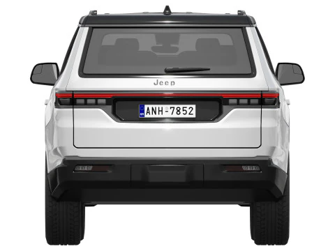 Jeep Grand Wagoneer 2026 3D Model
