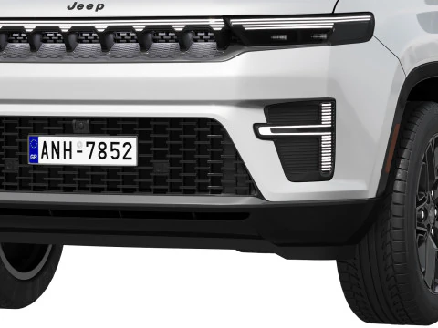 Jeep Grand Wagoneer 2026 3D Model