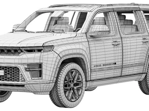 Jeep Grand Wagoneer 2026 3D Model