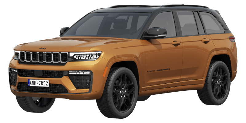 Jip Grand Cherokee 2026 Model 3D .c4d .max .obj .3ds .fbx .stl .blend 