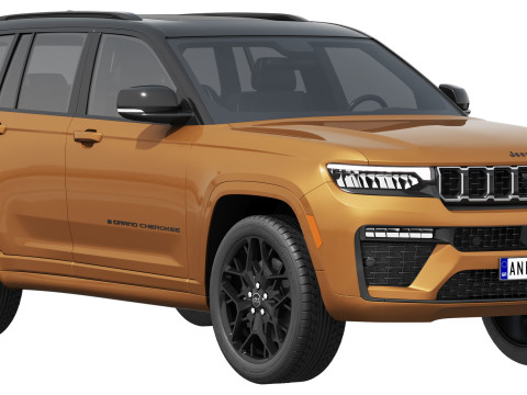 Jip Grand Cherokee 2026 Model 3D