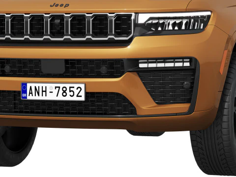 Jeep Grand Cherokee 2026 3D Modell
