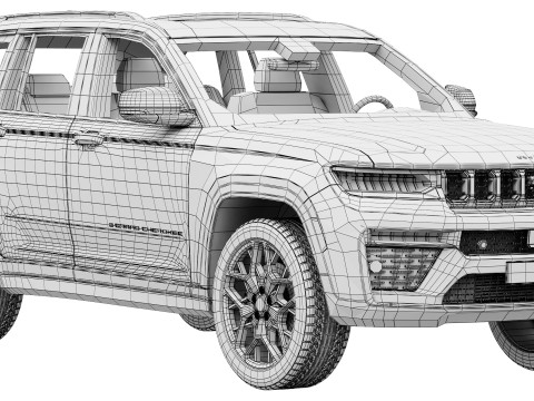 Jip Grand Cherokee 2026 Model 3D