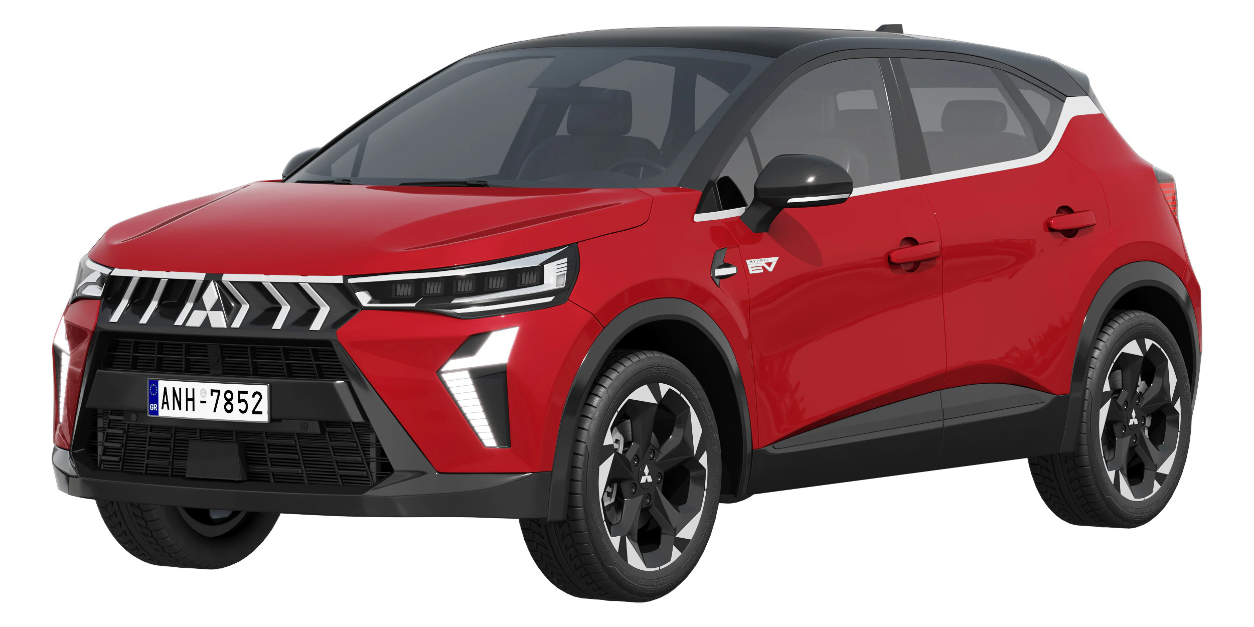 Mitsubishi ASX 2025 3D Model .c4d .max .obj .3ds .fbx .stl .blend