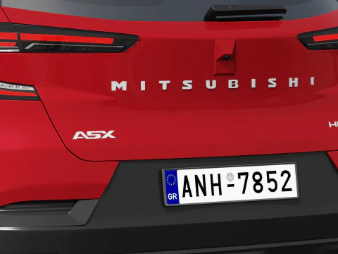 Mitsubishi ASX 2025 3D Model