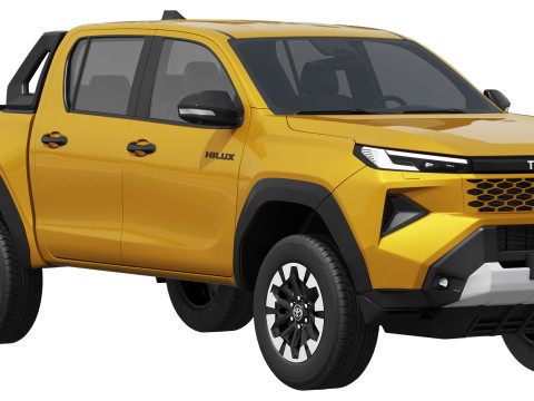 Toyota Hilux SR5 2026 3D Model
