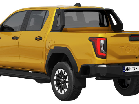 Toyota Hilux SR5 2026 3D Model